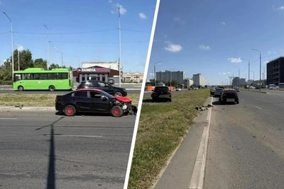Пассажирка «Киа-Рио» пострадала при ДТП на Монтажников