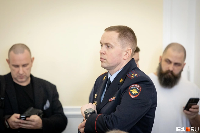 Главный полицейский Екатеринбурга Виктор Позняк | Источник: Владислав Лоншаков / E1.RU