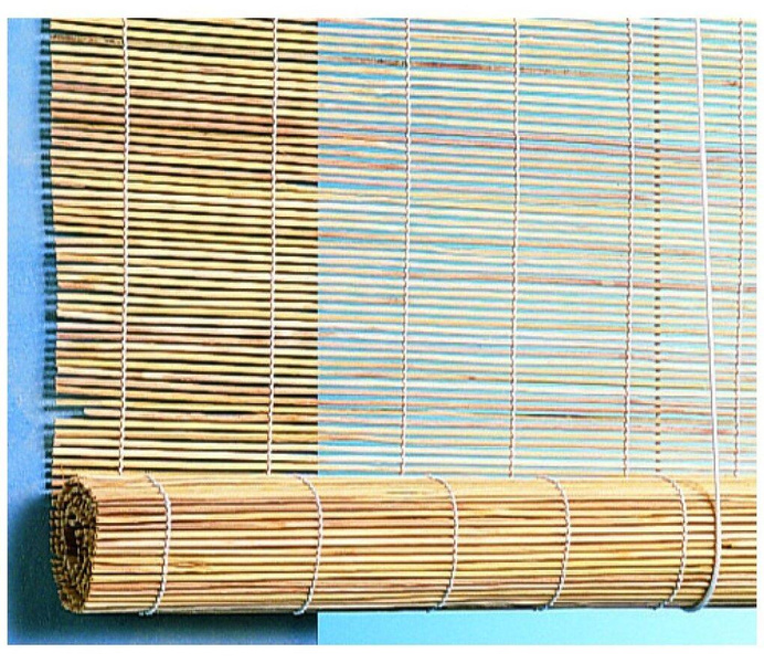 Рулонная штора из бамбука