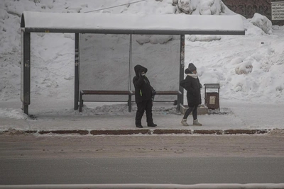 Extreme cold closes second-shift schools in Yugra
