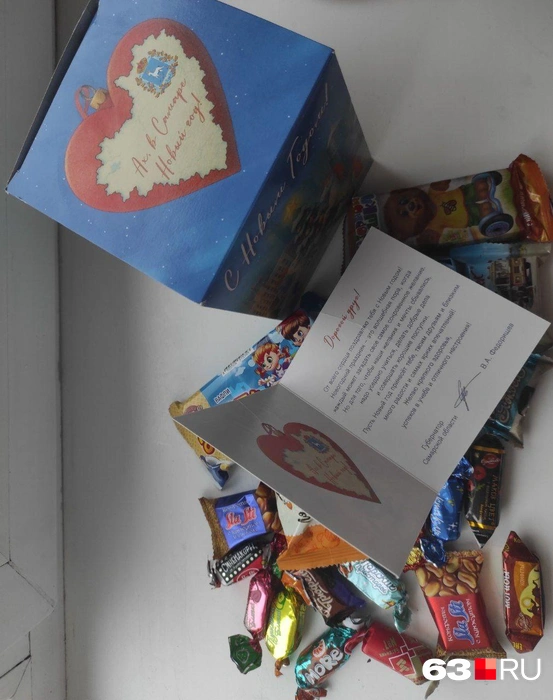 Общий вид подарка | Источник: читатель 63.RU 