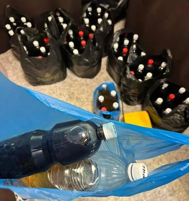 «Домашнюю» чачу и вино любят туристы | Источник: police_sochi/t.me