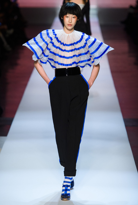 Показ Jean Paul Gaultier весна/лето 2019 Couture, 23 января | marieclaire.ru