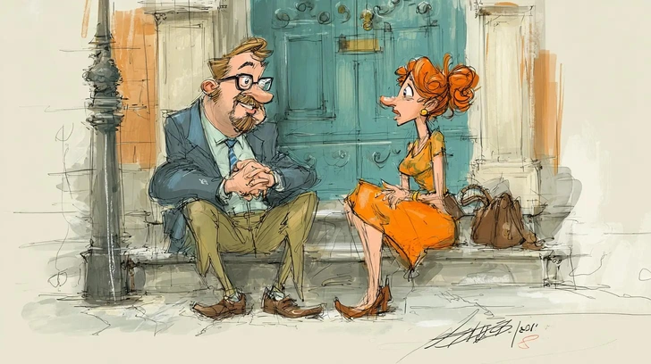 «Вот же пристал с разговорами»: как уйти от назойливого собеседника? | Источник: Midjourney