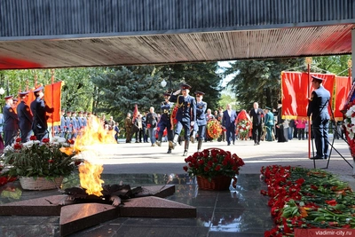 Памятное мероприятие к 81-й годовщине Победы прошло во Владимире