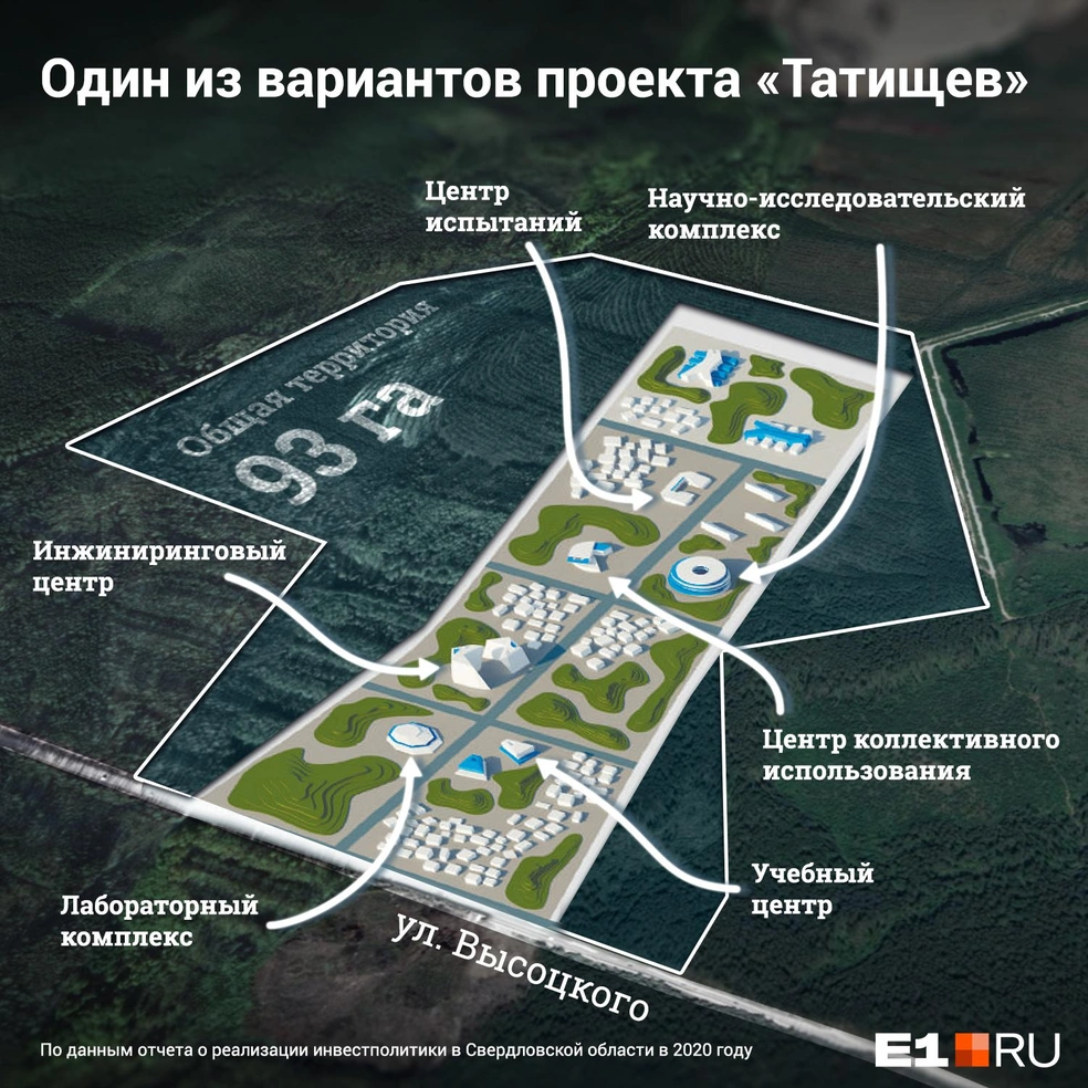 Когда построят техцентр Татищев в Екатеринбурге. 23 апреля 2021 года - 23  апреля 2021 - Е1.ру