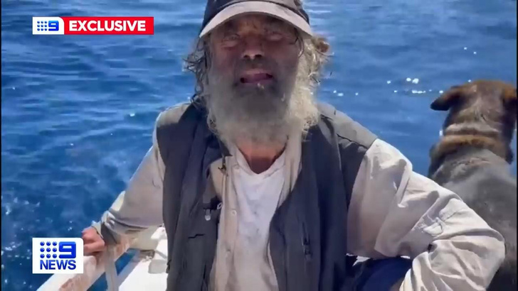 Один в лодке и собака: как австралиец 2 месяца выживал посреди океана без еды и воды