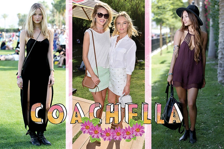 Гости фестиваля Coachella: модель Алек Алексеева модель Рози Хантингтон-Уайтли актриса Кейт Босуорт, Дария Инграм | Источник: Архивы пресс-служб