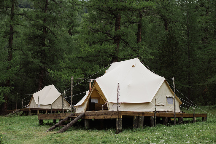 Новый романтизм: палаточный отель «Лес и море» в Калязине и на Алтае (фото 5)