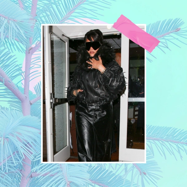 Куртка с мехом как у Рианны — модный и теплый тренд зимы 2025/26 | Источник: theGirl