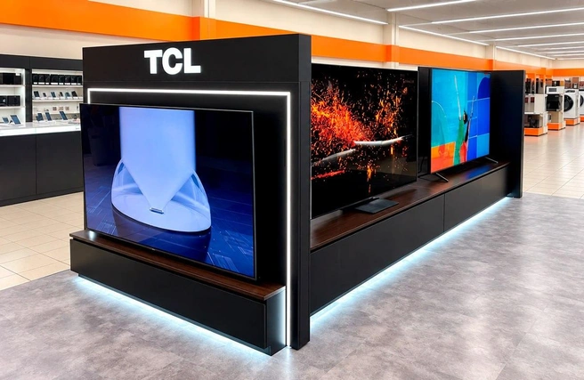 В феврале 2025 года TCL стал Всемирным олимпийским партнером в категории домашней аудиовизуальной и бытовой техники до 2032 года | Источник: RBT.ru