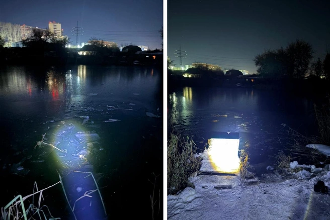 Тела детей нашли в водоеме за ДК В. П. Чкалова | Источник: СУ СК по Новосибирской области