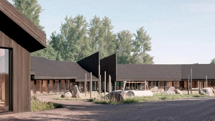 Выставочный зал и ресторан в Рускеале. АБ ZIMA | Источник: пресс-служба фестиваля