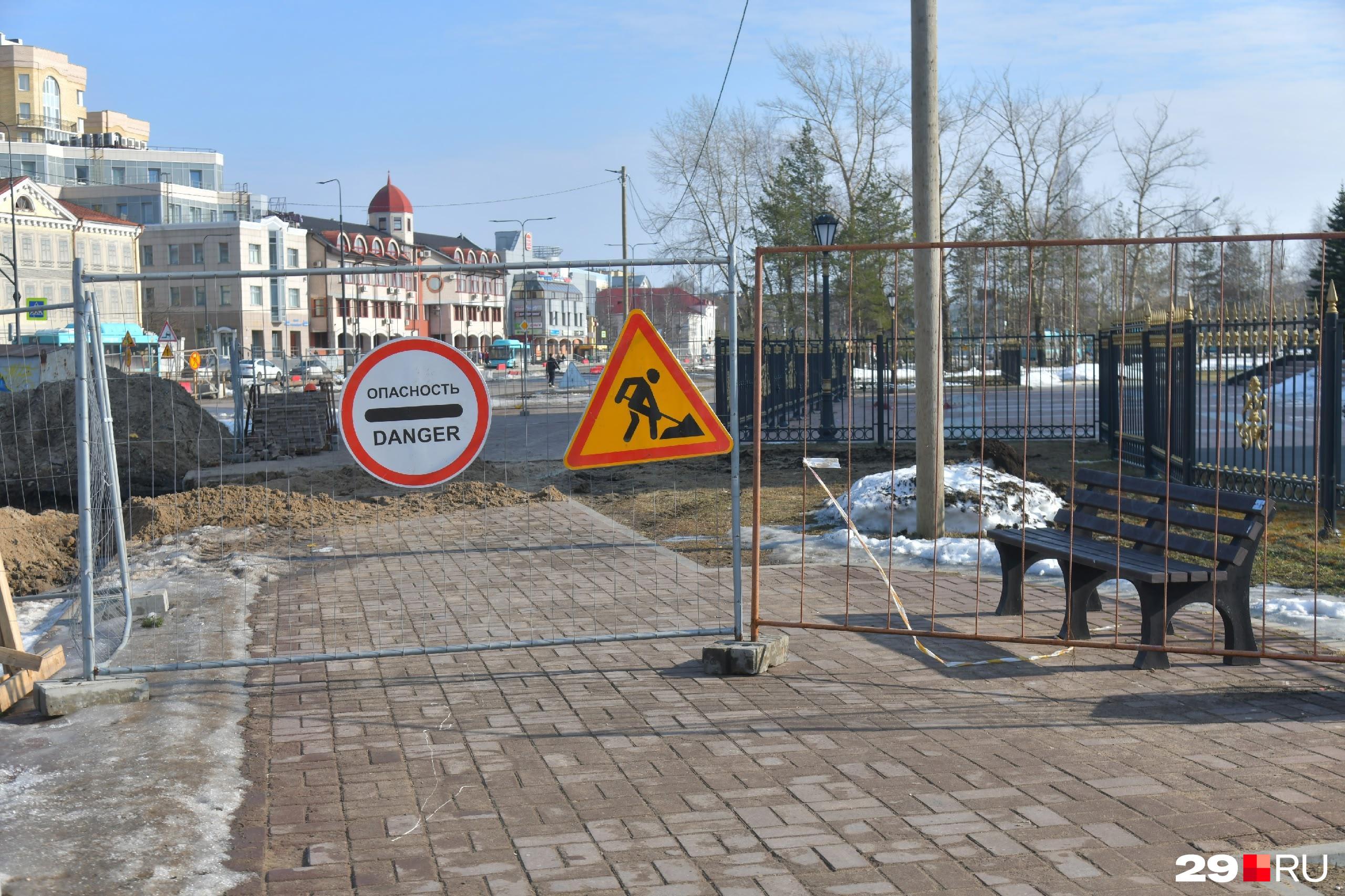 Открытие площади Профсоюзов перенесли: реконструкцию не завершат в 2026 году