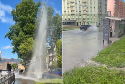 Фонтаны и потопы: коммунальные аварии в центре Нижнего