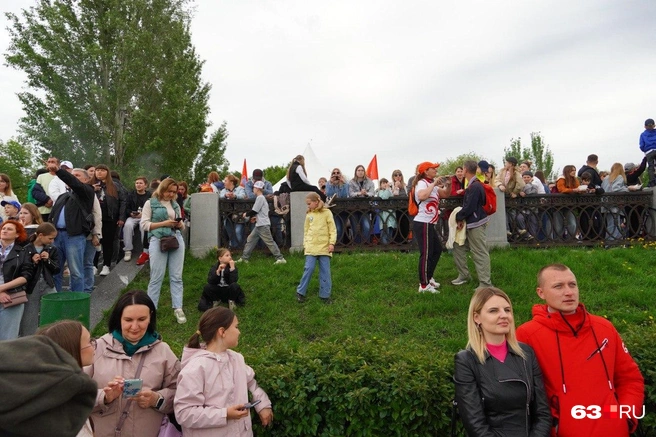 Ощущение, что здесь собралось полгорода  | Источник: Роман Данилкин / 63.RU 