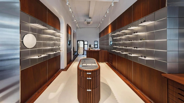 A sunglass boutique shows how designers can use light as material (фото 0)