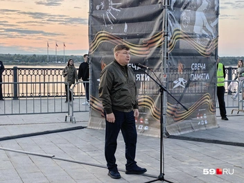 ..и зампред Заксобрания Прикамья Вячеслав Григорьев | Источник: Василина Любимова / 59.RU