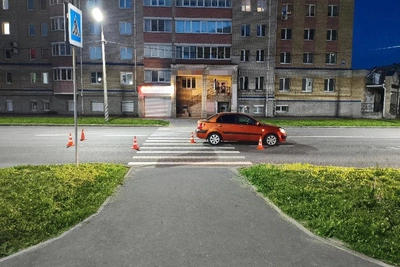 В Череповце на зебре сбили пенсионерку