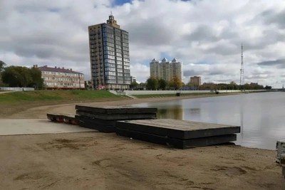 Понтонный бассейн на Амуре откроют в ноябре