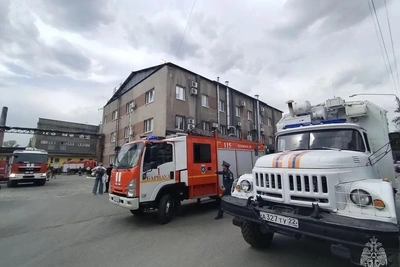 Подробности пожара на хлебокомбинате в Барнауле
