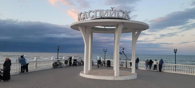 Каспийск производит впечатление европейского города | Источник: Алексей Котельников