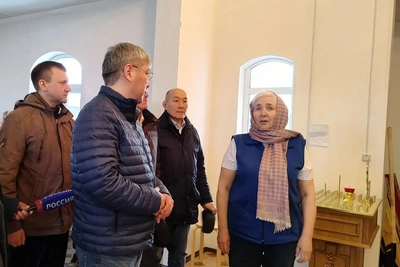 Новый храм открылся в отдаленном селе Романовка