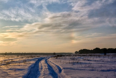 Photographer captures winter fairy tale in Petrovsky hamlet