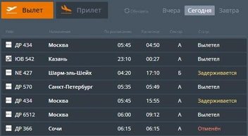 Рейсы задерживаются и на вылет… | Источник: aviaperm.ru