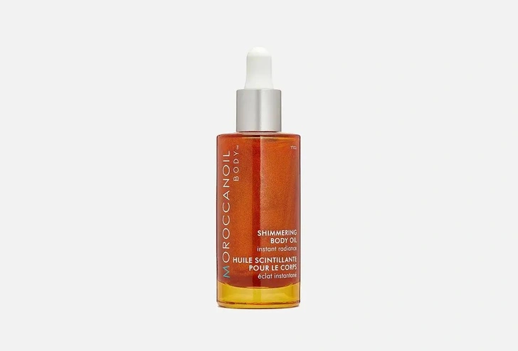 Мерцающее масло для тела Moroccanoil