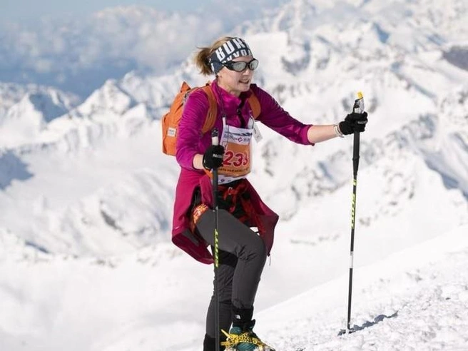 Тренер кэмпа Наталья участвует в Red Fox Elbrus Race не в первый раз | Источник: Наталья Нещерет / vk.com