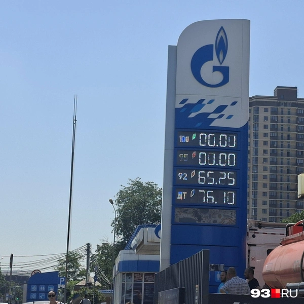 Цены на «Газпроме» | Источник: Максим Дмитриев / 93.RU