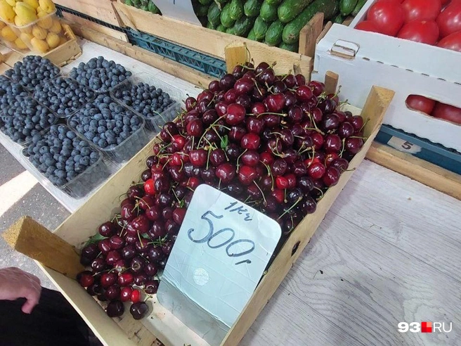 Черешня из Динского района | Источник: Екатерина Железнова / 93.RU