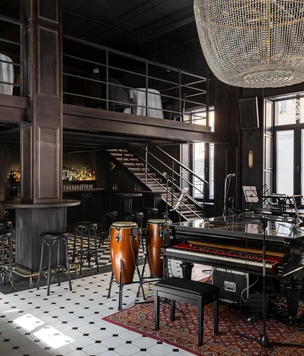 Piano bar в Минске по проекту 3A Design Studio