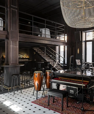 Piano bar в Минске по проекту 3A Design Studio