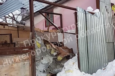 Подросток погиб при обрушении кровли в Нижнем Новгороде