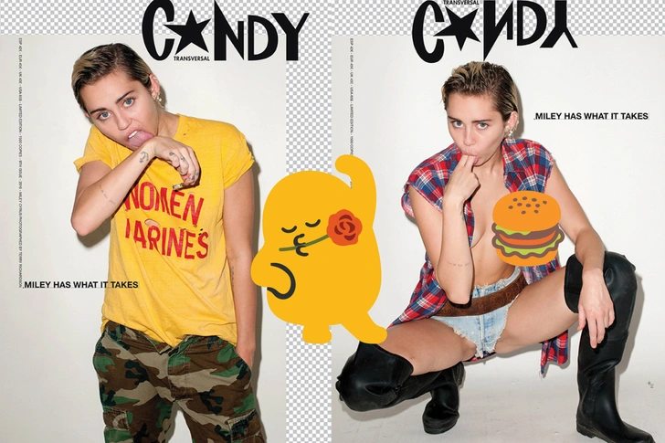 Майли Сайрус для Candy Magazine