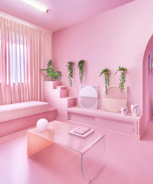 Барбикор: 10 интерьеров в модной розовой гамме