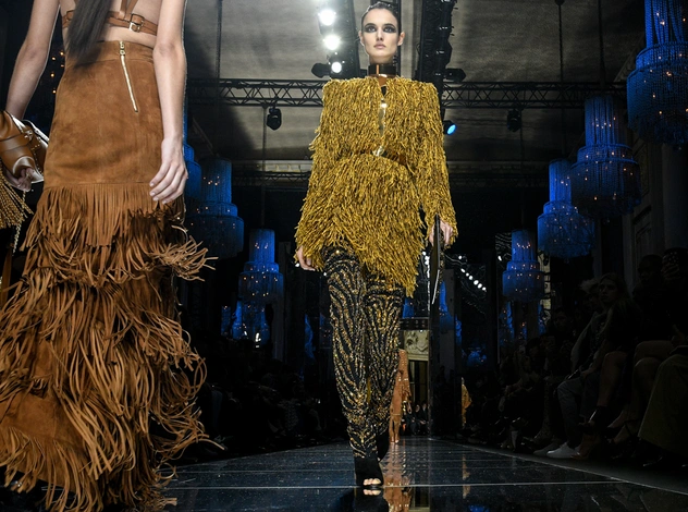 Дикие и свободные: показ Balmain FW 2017/18