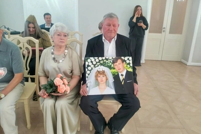 Читинцы Владимир и Татьяна Горковенко отпраздновали золотую свадьбу
