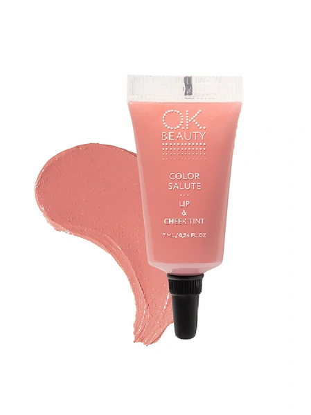Стойкий пигмент для губ и щек СOLOR SALUTE LIP & CHEEK OK BEAUTY