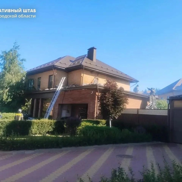 … к счастью, пожарные всё быстро потушили, пострадавших нет | Источник: Оперштаб Белгородской области / max.ru