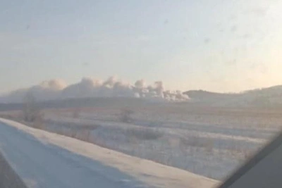 Smoke blankets Transbaikal village as landfill burns for third day