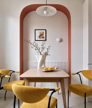 Терракота и настенная роспись: квартира 61 м² на Соколиной горе для сдачи в аренду