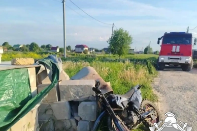 Мотоциклист разбился в Ломоносовском районе Ленобласти