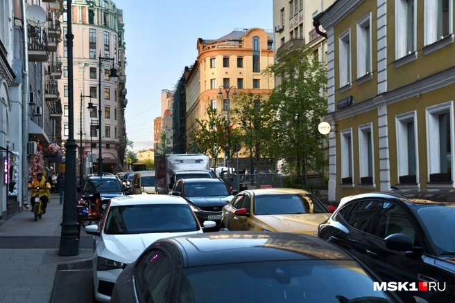 Что сейчас творится в центре Москвы перед 9 Мая | Источник: Дарья Шутова / MSK1.RU 