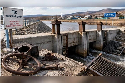 Кража на дамбе в Улетах угрожает подтоплением села