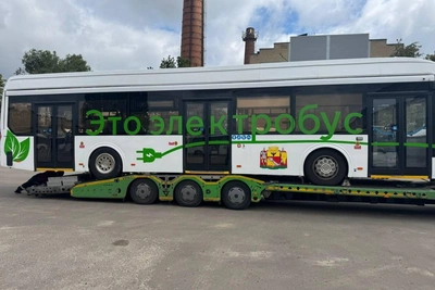 Electric buses in Voronezh halted by extreme cold