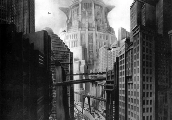 «Метрополис» показывает мрачное будущее | Источник: кадр из фильма «Метрополис» (0+), реж. Фриц Ланг (Universum Film AG, 1927)