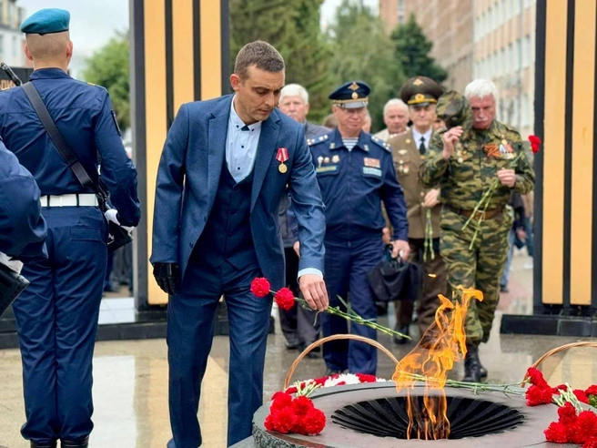 Много внимания ветеран уделяет патриотическому воспитанию | Источник: фонд «Защитники Отечества»